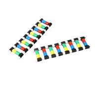 Qudinip Kit de Modèle D'affichage ADN pour Comprendre la Structure à Double Hélice et L'éducation Biologique, PVC, Multicolore, 2 Unités