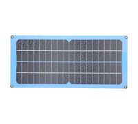 Qudinip Kit de Panneaux Solaires Flexibles, Léger et Portable, Chargeur 15W, pour Camping-car, Randonnée, étanche, 16,5x7,5x0,1 Pouces