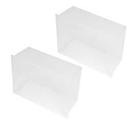 Qudinip Kit D'évier D'eau Transparent 2 Pièces, Bassins Durables en ABS de Grande capacité pour les Expériences en Laboratoire