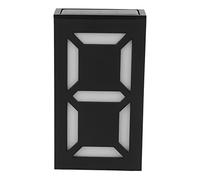 Qudinip Lampe Solaire pour Numéro de Maison, pour Panneau D'adresse Extérieur, avec un Design Moderne et une Fonction étanche pour les Maisons et les Entreprises