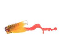 Qudinip Leurre de Pêche de Simulation, Appât Souple de Conception Naturelle pour Les Amateurs de Pêche, Blanc, Vert, Jaune, 101g (Jaune)