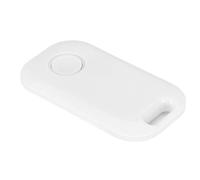 Qudinip Localisateur D'articles Bluetooth, Localisateur de clé Intelligent pour Enfants, Sacs d'animaux Domestiques, Dispositif de Suivi Facile pour iOS en Plastique (Blanche)