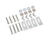 Qudinip Lot de 4 Mini Pinces de Maintien en T, Construction Robuste en Alliage D'aluminium et de Zinc pour Routeur CNC Série 3018, avec écrou M6 pour le Travail du Bois et le