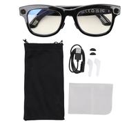 Qudinip Lunettes de Caméra Intelligentes, Réveil Vocal de Caméra HD 5MP et Traduction en Temps Réel en 26 Langues, Lunettes Intelligentes AI pour Les Appels Téléphoniques, Lecture de (Anti-lumière