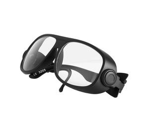 Qudinip Lunettes de sécurité 9000-11000nm, Lunettes de Protection avec Effet de Protection amélioré pour les Opérations, 1 Paire