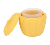 Qudinip Machine à Glaçons en Forme de Citrouille, Seau à Glace en Silicone, Facile à Utiliser, pour Fêtes et Célébrations, 11.5cm, sans BPA