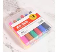 Qudinip Marqueur à Huile à Double Pointe, Outil D'écriture et de Peinture Polyvalent pour les Projets Artistiques des Enfants, 880-24 Couleurs, Parfait pour la Fabrication de Cartes et les Croquis