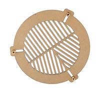 Qudinip Masque de Mise au Point de Télescope, Plaque en Arête de Poisson en Acrylique Durable pour Les Observations Astronomiques, Diamètre Extérieur de 80 à 110mm