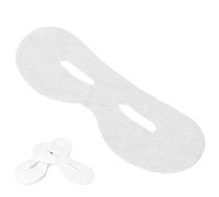 Qudinip Masque pour les Yeux Jetable en Papier Ultra Fin, 100 Pièces, pour une Hydratation Hydratante à la Maison et dans les Salons de beauté