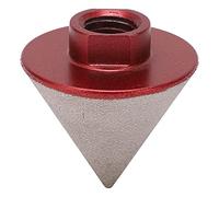 Qudinip Mèche à Chanfreiner Diamantée 60 Degrés 80 pour une Finition Précise des Bords dans le Marbre Céramique 48 Mm (M14)
