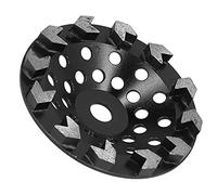 Qudinip Meule Diamantée à 10 Dents, Durable, 180mm, pour Poncer la Surface du Béton, de la Pierre et du Ciment