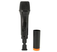 Qudinip Microphone à Main Dynamique sans Fil, 2.4G, pour karaoké et Discours, Compatible avec Smartphones et Ordinateurs