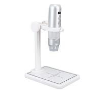 Qudinip Microscope Numérique sans Fil MS4, Portable, Grossissement 1000X, pour Les Tests Textiles et L'analyse des Bijoux, Matériau ABS