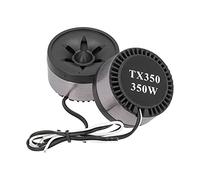 Qudinip Mini Haut-Parleur Tweeter Réglable à 30 Degrés pour Une qualité Sonore Supérieure dans Les Voitures Noir 2 Unités