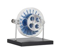 Qudinip Modèle de Turbine à Vapeur à Un étage, Instrument de Démonstration Durable de qualité Supérieure pour Laboratoire de Physique du Collège, Alliage D'aluminium 320 G, Taille 4,9 X 3,9 X 4,7