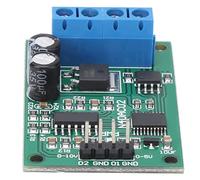 Qudinip Module DAC N4DACO2 DC 12V 2CH, Convertisseur Analogique PWM à Tension de Haute Précision pour la Transmission du Signal du Capteur, Module ABS 0-10V 0-5V