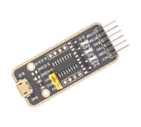 Qudinip Module de Communication Série Haute Vitesse CH343G Adaptateur USB vers UART pour 7/8/10/11 PCB Noir 1 Paquet