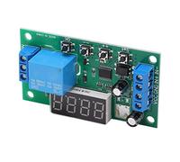 Qudinip Module de Relais Compteur D'impulsions Multifonctionnel avec Haute Précision et 12 Modes de Fonctionnement pour les Applications Domotiques (5V)