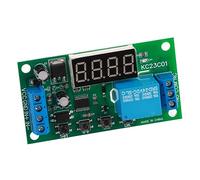 Qudinip Module de Relais Compteur D'impulsions Multifonctionnel avec Haute Précision et 12 Modes de Fonctionnement pour les Applications Domotiques (24V)