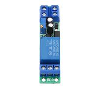 Qudinip Module de Relais de Minuterie, Panneau de Commutation de Retard Réglable 0-25s pour Appareils Intelligents Domotique 12V 1 X