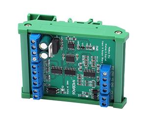 Qudinip Module D'entrée et de Sortie Numérique Analogique à 8 Canaux avec Coque, Dispositif Compact pour L'automatisation Industrielle, DC 12 V, Idéal pour les Systèmes de Contrôle