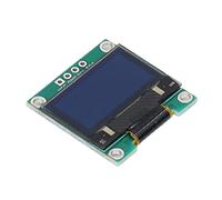 Qudinip Module D'interface I2C Haute Résolution avec écran D'Affichage de 0,96 Pouces pour L'électronique de Maison Intelligente, Affichage LED 3.3V, 1 unité