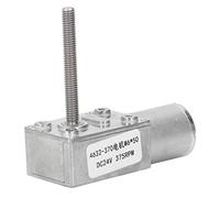 Qudinip Moteur à Engrenages à Vis sans Fin DC 375 Tr/min, Miniature, Couple élevé, Autobloquant pour Machines Automatiques, DC24V