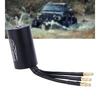 Qudinip Moteur sans Balais RC 3300KV Conçu avec Précision pour des Performances élevées dans les Jouets RC, Diamètre 36 Mm, Noir, 1 unité