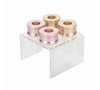 Qudinip Moule à Rouge à Lèvres DIY, Kit de Fabrication de Baume à Lèvres en Silicone Souple avec Plusieurs Formes, pour L'artisanat de Cosmétiques Faits Maison (Jeu de supports à quatre trous)