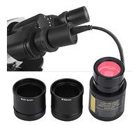 Qudinip Oculaire électronique USB 2.0 5 MP, Accessoire de Microscope Numérique Abordable pour Une d'image Facile, adapté aux Microscopes 23,2 Mm/30,0 Mm/30,5 Mm, Noir