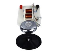 Qudinip Outil de Démonstration D'expérimentation de Cloche électrique pour l'enseignement en ispositif de Physique Acoustique Verticale, DC 3-6V, Matériau ABS