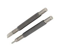Qudinip Outil de Jeu de Clous 2 Pièces, Conception à Ressort à Double extrémité en Acier à Haute Teneur en Carbone avec Force D'impact de 3500 PSI, pour la Finition des Clous et des