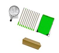 Qudinip Outil de Poteau de Sélecteur de Fruits, Télescopage à Longue Poignée Réglable en Acier Inoxydable avec Sac de Fruits, pour Cueillir des Avocats Oranges Pommes Cakes Pomélos (Section 4.0METER