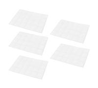 Qudinip Packs de Glace Réutilisables 5 Pièces, Couverture de Glace Chaude et Froide en Pet à Absorption Automatique d'eau, avec Conception de Congélation Flexible, pour L'expédition de