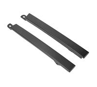 Qudinip Panneaux de Garniture de Phare de Pare-chocs Avant, Noir, Remplacement Robuste pour 1998 - 2000, 1 Paire