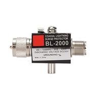 Qudinip Parafoudre Coaxial Parafoudre Haute Performance pour Antenne de Construction 400 W Matériau en Fer 1 unité