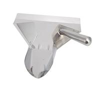 Qudinip Pelle à Frites, Pelle à Pop-corn en Acier Inoxydable avec Poignée Haute Température, pour Cinémas, Carnavals, Buffets de Mariage