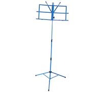 Qudinip Petit Pupitre Réglable en Métal Portable pour une Utilisation Facile à la Maison 54-135 Cm, 1 unité (Bleue)