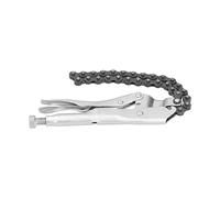 Qudinip Pince à Chaîne de Verrouillage, Réglable, Durable, Efficace, étau à Chaîne pour Atelier, Acier à Haute Teneur en Carbone, 1 unité