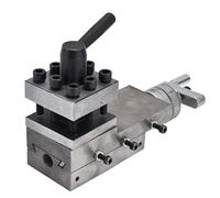 Qudinip Pince à étau de Poteau, Bloc de Serrage D'outil 50x50mm pour Mini avec Matériau en Fonte Grise HT250, Compatible avec le 0618 12 14 Pouces