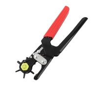 Qudinip Pince à Poinçonner en Acier allié, Conception Ergonomique pour des Projets de Bricolage D'artisanat du Cuir sans Effort