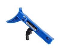 Qudinip Pistolet à Cravate, Coupe-attaches en Plastique et Nylon avec Coupe Automatique et Incision Plate, Poignée Ergonomique pour le Regroupement D'attaches Métalliques de 2,4 à 5,0 Mm