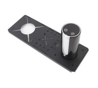 Qudinip Planche de Table IGT de Camping, Plaque de Table IGT Portable avec Distributeur d'eau électrique et écran LCD, pour Poêle D'extérieur et Accessoires de Randonnée