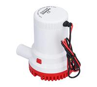 Qudinip Pompes de Cale Multifonctions, Pompe à Eau Submersible à Faible Bruit pour la Marine, le Bateau et les étangs, Matériau ABS, 1500GPH-2000GPH (DC12V 2000GPH)