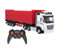 Qudinip RC Truck Toby, Télécommande à 9 Canaux, Construction en Alliage avec Portes D'ouverture et Musique, Développement des Compétences pour Les Enfants de 3 Ans et Plus avec 3