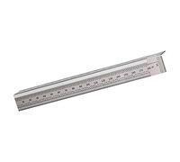 Qudinip Règle de Ligne à Angle Droit, en Acier Inoxydable de Haute Précision, de Type T, pour le Travail du Bois, 180mm