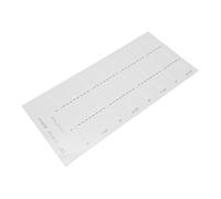 Qudinip Règles de Matelassage en Forme de Cabane en Rondins, en Acrylique Transparent, Bords Durables, Ensemble de Modèles de Lissage pour les Amateurs de Couture, 10 Pouces