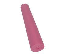 Qudinip Rouleau de Couverture Faciale, Rouleau de Draps Jetables Non Tissés avec Serviette à Trou Rond et Conception de Point D'arrêt, pour Salon de beauté du Centre de Gestion de la (Rose)