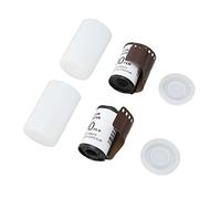 Qudinip Rouleau de Film Négatif Couleur Haute Résolution, 35mm, pour 135 Caméras, Utilisation en Extérieur, étanche, 2 Rouleaux de 12 Feuilles Chacun