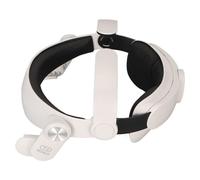 Qudinip Sangle de Tête pour Casque 2, Immersion Réglable Améliorée pour Expérience VR, Blanc, 1 unité